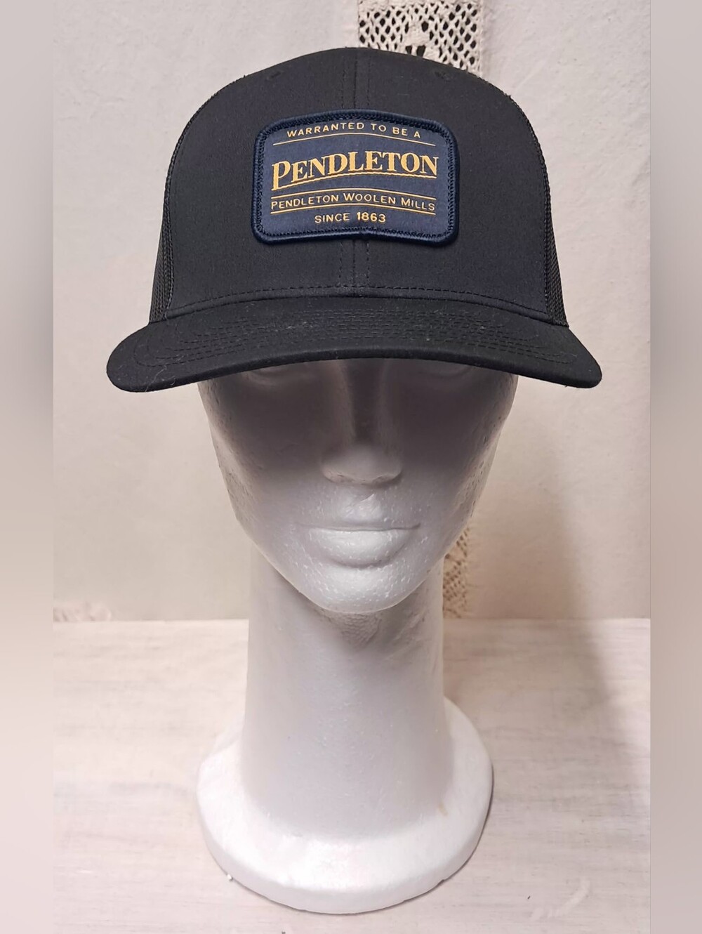 Pendleton Patch Trucker Hat OS Adjustable NWT